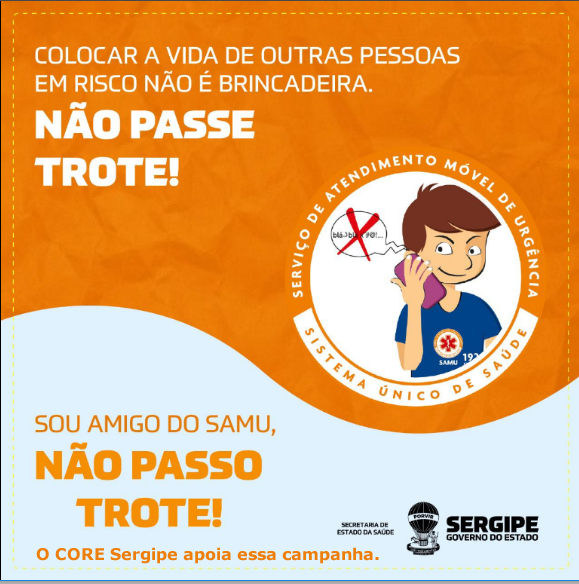 Samu recebe mais de cinco mil trotes nos três primeiros meses de 2021