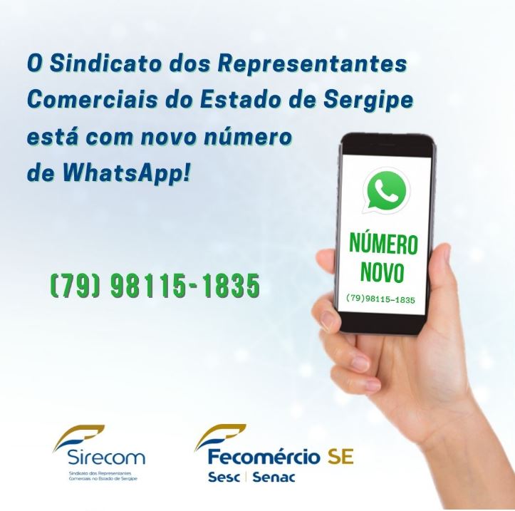 WhatZap Sindicato: Novo número